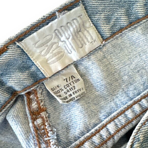 OSC Sport High-waisted Straight Leg Jeans Wm Sz 7/A‎ - Picture 7 of 9